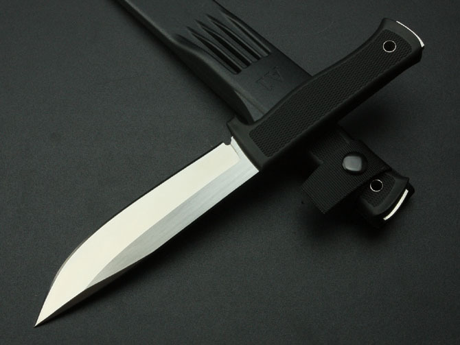A1 Survival Fixed Blade Knife 6.1" Satin 8Cr13 Blade, Zytel Handle and Sheath