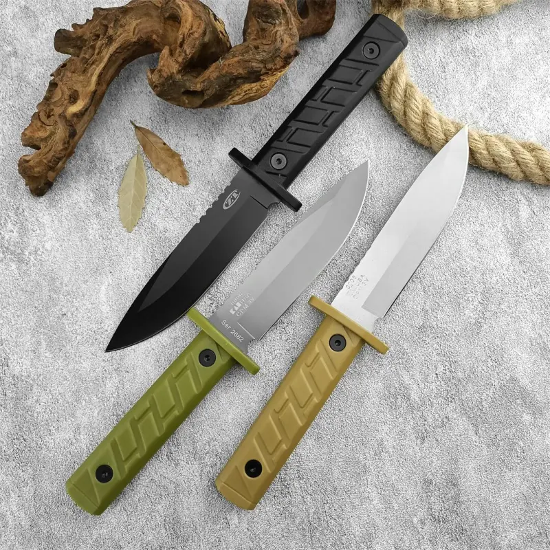 ZT 0006 Fixed Blade Knife, 5.51" CPM-3V Bead Blasted Clip Point, ABS Handles, Kydex Sheath