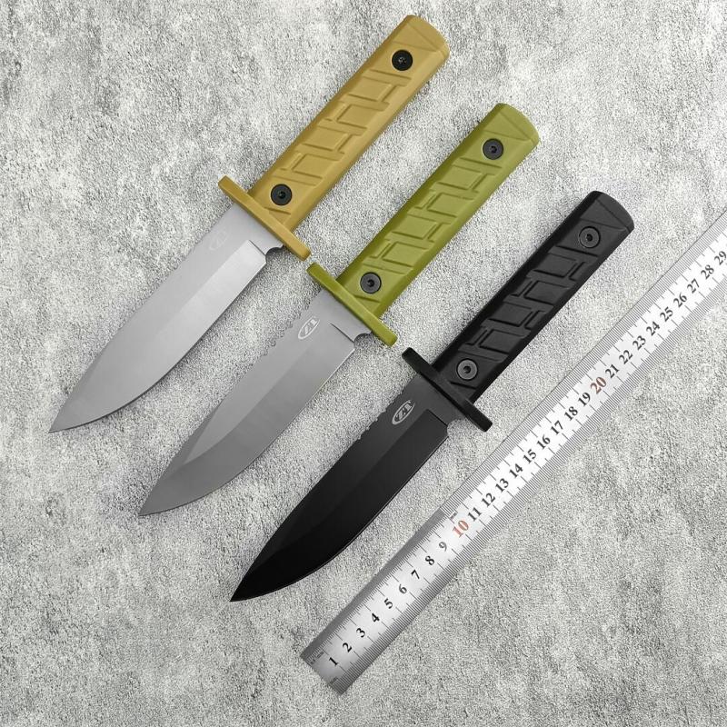 ZT 0006 Fixed Blade Knife, 5.51" CPM-3V Bead Blasted Clip Point, ABS Handles, Kydex Sheath