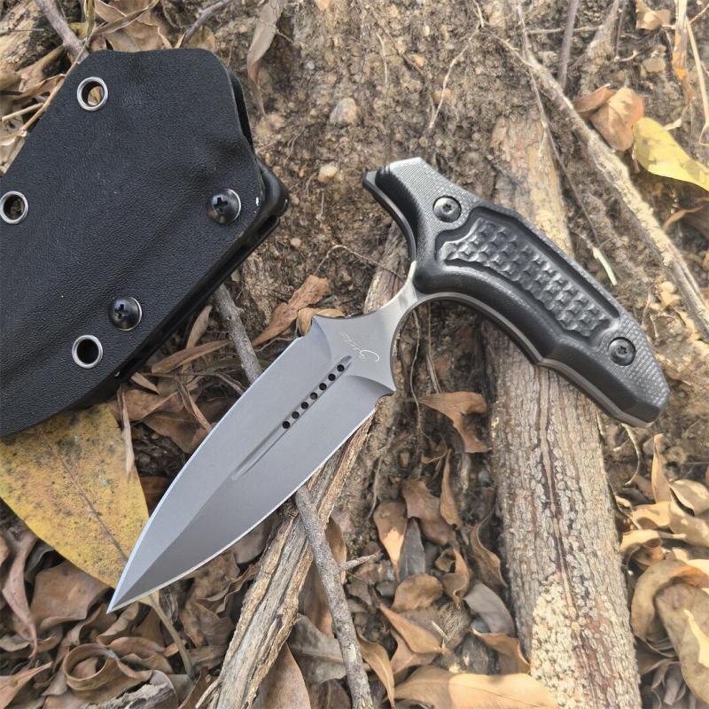 Microtech Black Claw karambit Tactical Fixed Blade Knife