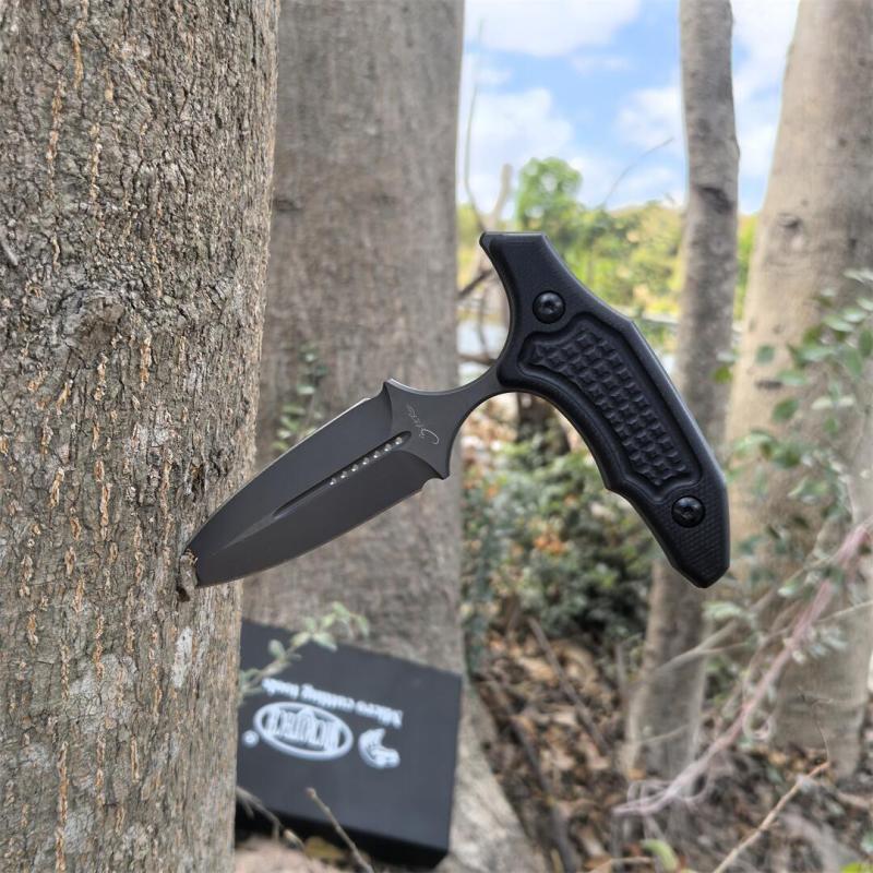 Microtech Black Claw karambit Tactical Fixed Blade Knife