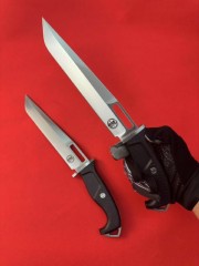 Extrema Ratio Dobermann IV K1 Tactical Knife 7.31" N690 Blade, Forprene Handles