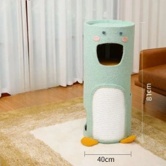 Multi-Story House Sisal Barrel Climbing Frame Stand Large Daily Necessities New Cat Toys Cat's Villa cat nest