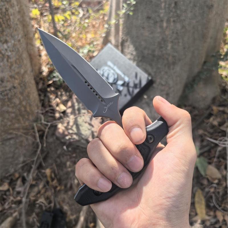 Microtech Black Claw karambit Tactical Fixed Blade Knife