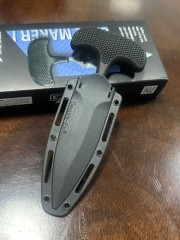 CS 12DBST Safe Maker I Push Dagger 3.15" AUS-8 Blade, Kray-Ex Handle