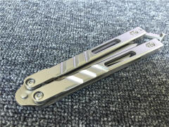 Limited Benchmade Butterfly AB Folding Blade Knife 3.74" 440c Single Edge Blade, All Steel Handles