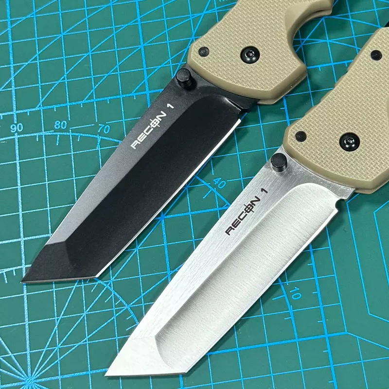 Cold Steel 27TMC Recon M1 Folding Knife 3.74" S35VN Tanto Point Blade, Nylon Fiber Handles