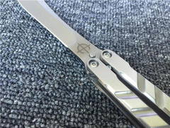 Limited Benchmade Butterfly AB Folding Blade Knife 3.74" 440c Single Edge Blade, All Steel Handles