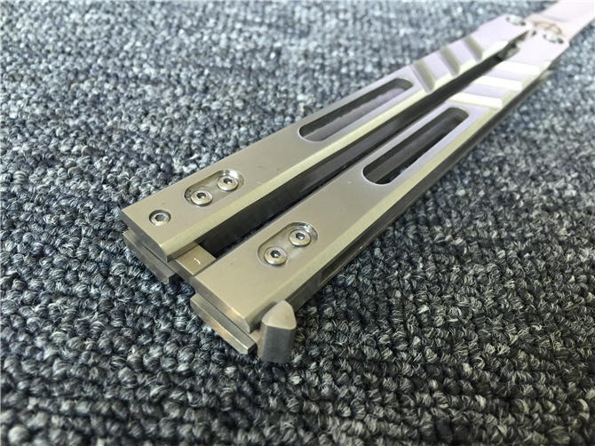 Limited Benchmade Butterfly AB Folding Blade Knife 3.74" 440c Single Edge Blade, All Steel Handles