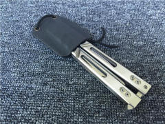 Limited Benchmade Butterfly AB Folding Blade Knife 3.74" 440c Single Edge Blade, All Steel Handles