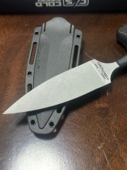 CS 12DBST Safe Maker I Push Dagger 3.15" AUS-8 Blade, Kray-Ex Handle