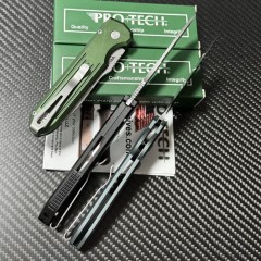Pro-Tech Terrain 365/PDW Invictus-ATC Compact Folding Knife 3.35" MagnaCut Spear Point Blade, 6061-T6 Handles