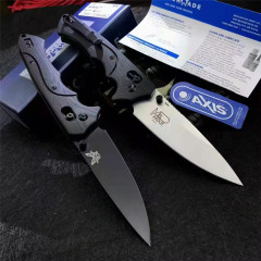 Benchmade 615 RUKUS Folding Blade Knife 3.54" S30V Drop Point, G10 Handles