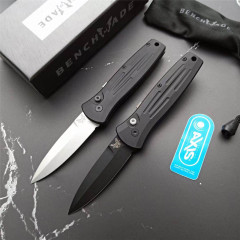 Benchmade 3551 Rapid Side AUTO OTF Knife 2.95" 154CM Double Edge Blade, Aluminum Alloy Handles