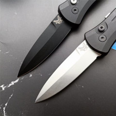 Benchmade 3551 Rapid Side AUTO OTF Knife 2.95" 154CM Double Edge Blade, Aluminum Alloy Handles