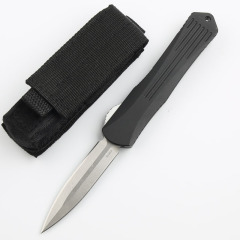 Heretic Knives Manticore OTF AUTO 3.15" D2 Stonewashed Blade, Aviation Aluminum Handles