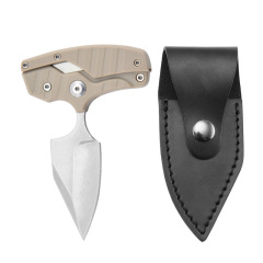 Dual use variant Folding Blade Knife 2.28'' D2 Drop point Blade, Nylon Fiber Handles