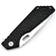 M.Strider Custom SMF Folding Knife 3.35" CPM-D2 Blade, G10 Handles