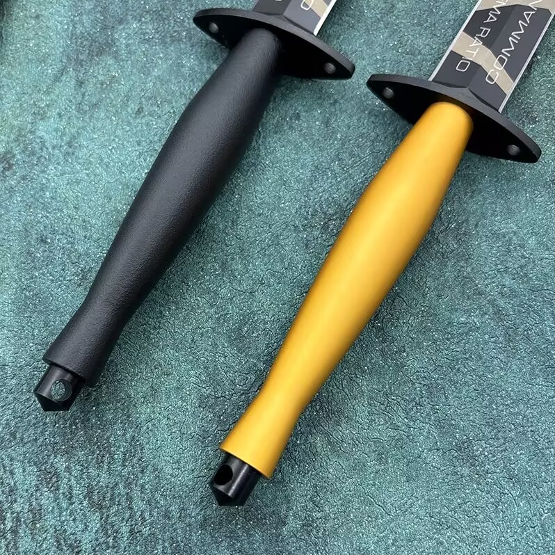 Extrema Ratio British Commandos Tactical Fixed Blade Knife 6.5" N690Co Blade, Forprene Handles