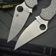 Spy Paramilitary 2 Folding Knife 3.15" CPM-S30V Satin Plain Blade, TC4 Handles - C81GP2
