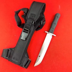 Extrema Ratio 0392 Tactical Knife 7.64" 1095 Blade, Forprene Handles