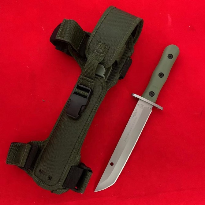 Extrema Ratio 0392 Tactical Knife 7.64" 1095 Blade, Forprene Handles