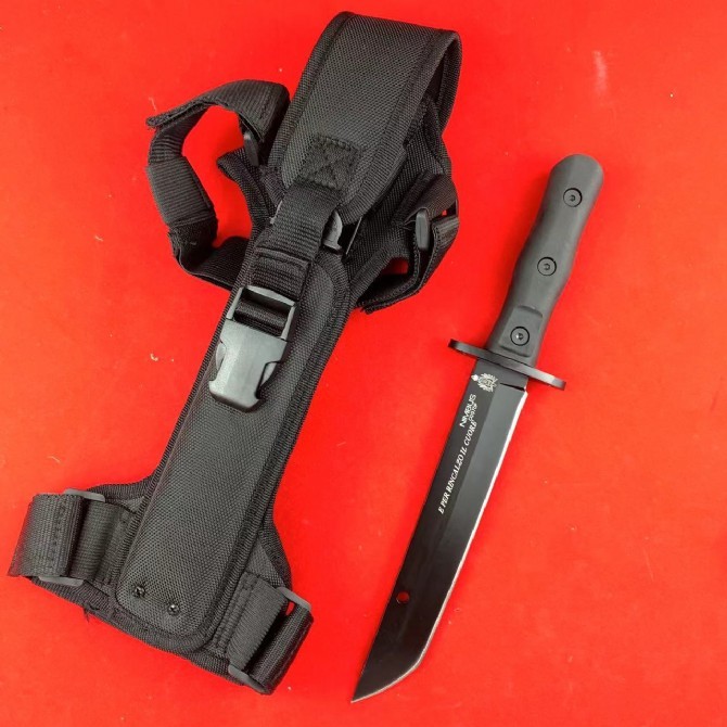 Extrema Ratio 0392 Tactical Knife 7.64" 1095 Blade, Forprene Handles