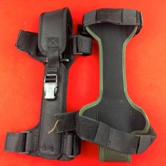 Extrema Ratio 0392 Tactical Knife 7.64" 1095 Blade, Forprene Handles