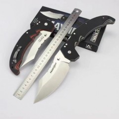 Cold Steel Mayhem ATLAS Lock Folding Knife 5.91" S35VN Blade, Black/Gray G10 Handles