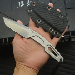 Extrema Ratio VERSA Fixed Blade Knife 3.15" 8cr13mov Blade, Integrated steel Handles