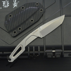 Extrema Ratio VERSA Fixed Blade Knife 3.15" 8cr13mov Blade, Integrated steel Handles