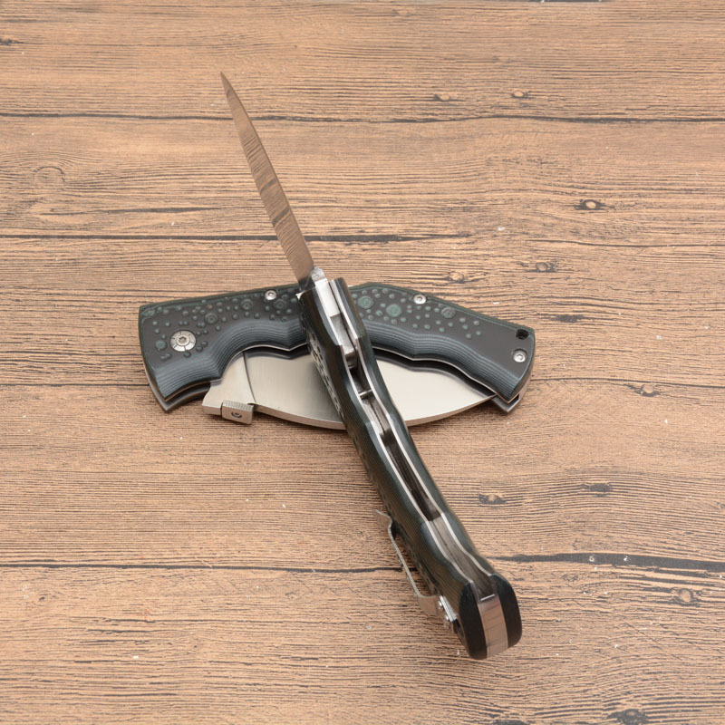 Cold Steel Giant Dog Legs Folding Knife 4.02" 440C Blade, Micarta Handles