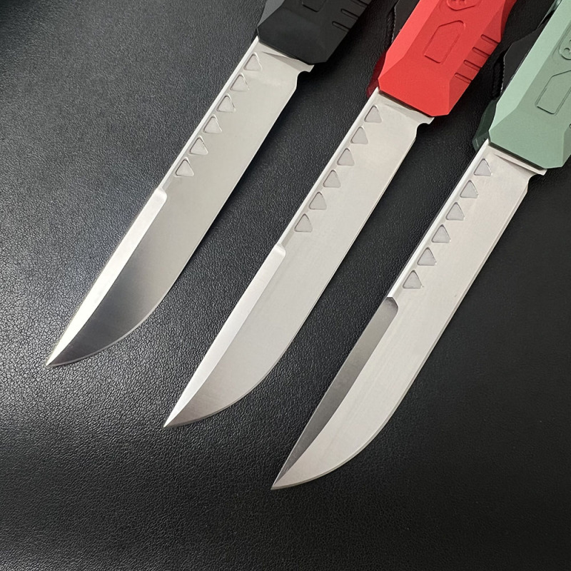 Fat Dragon Combat OTF Auto Knife 4.13" VG10 Satin Blade, Aviation Aluminum 6061 Handles