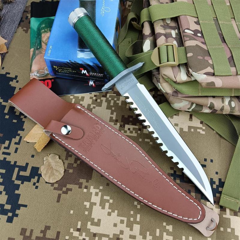 Rambo First Blood Signature Fixed Blade Knife