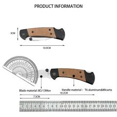 BK Brown 112 Auto Otf Folding Knife