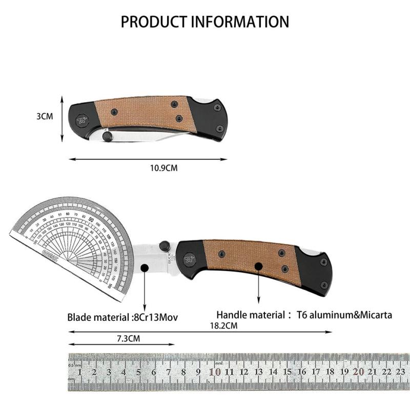 BK Brown 112 Auto Otf Folding Knife