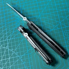 ZT 0620 Flipper Knife 3.62" CTS-204P Blade, Carbon Fiber Handles