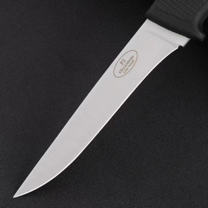 F2 Survival Fixed Blade Knife 4.33" Satin Lam.VG10 Blade, TPR Handle and Sheath