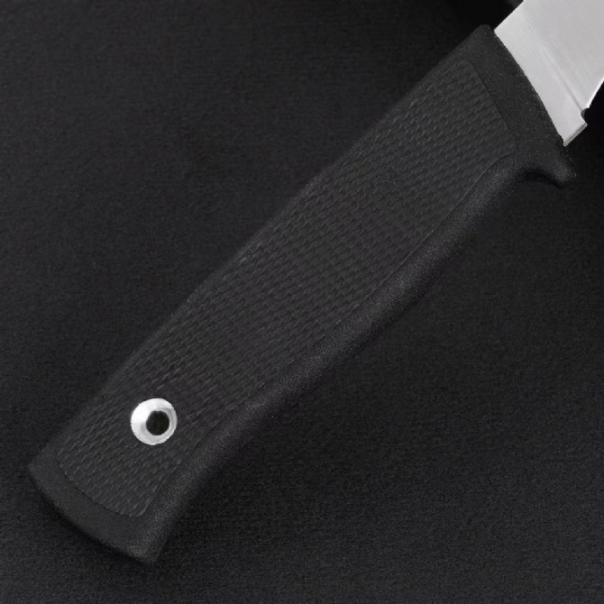 F2 Survival Fixed Blade Knife 4.33" Satin Lam.VG10 Blade, TPR Handle and Sheath