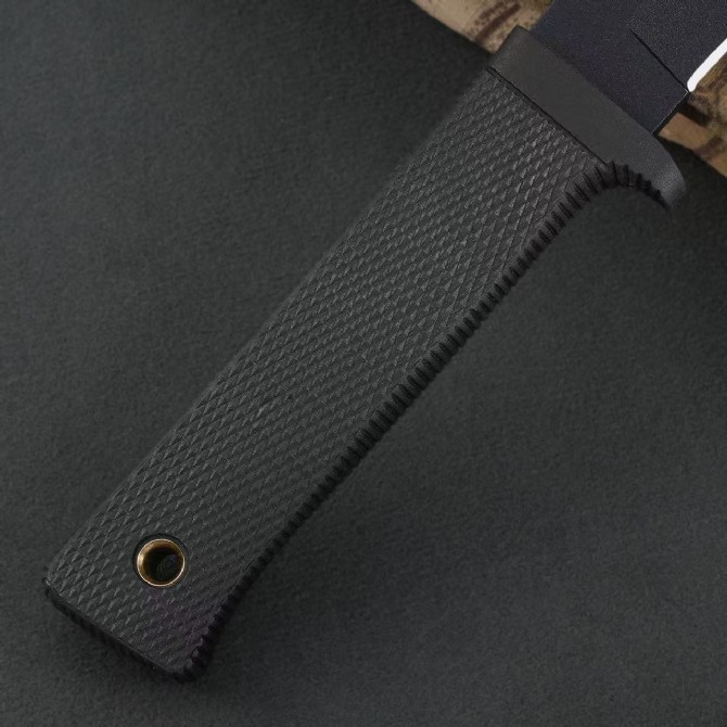 Cold Steel 49LCKD SRK Compact Survival Rescue Knife Fixed 5" Black SK-5 Blade, Kray-Ex Handle