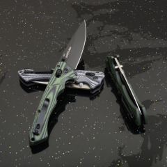 BM 615 RUKUS Folding Blade Knife 3.54" S30V Drop Point, G10 Handles - 1401BK