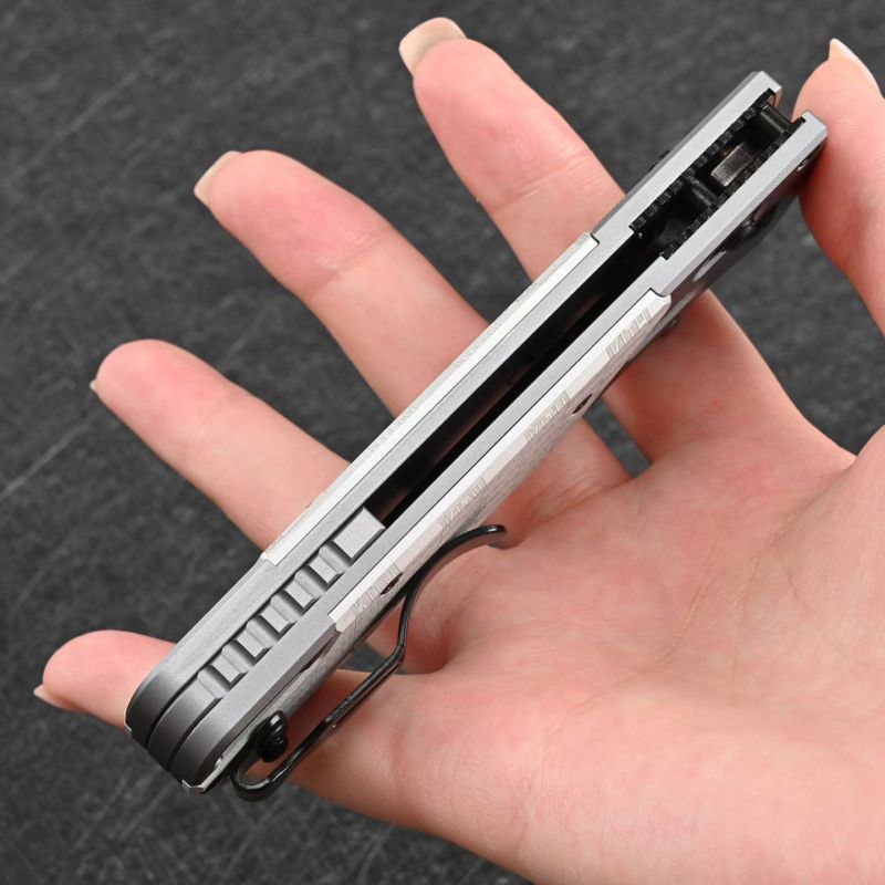 Limited Edition BM 535BK-2501 Bugout AXIS Folding Knife 3.15" D2 Satin Plain Blade, Aluminum Handles