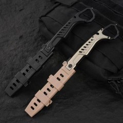 Extrema Ratio MH-STEALTH Fixed Blade Knife 3.35" N690 Blade, Aluminum Alloy Handles