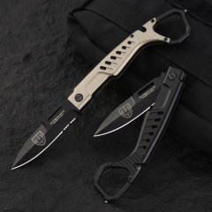 Extrema Ratio MH-STEALTH Fixed Blade Knife 3.35" N690 Blade, Aluminum Alloy Handles