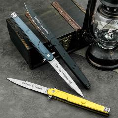 Extrema Ratio BD4 Folding Knife 4.76" D2 Drop Point Blade, Aluminum Handles