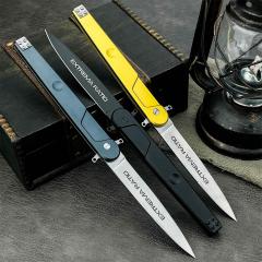 Extrema Ratio BD4 Folding Knife 4.76" D2 Drop Point Blade, Aluminum Handles