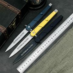 Extrema Ratio BD4 Folding Knife 4.76" D2 Drop Point Blade, Aluminum Handles