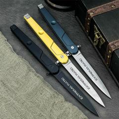 Extrema Ratio BD4 Folding Knife 4.76" D2 Drop Point Blade, Aluminum Handles