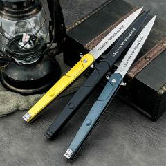 Extrema Ratio BD4 Folding Knife 4.76" D2 Drop Point Blade, Aluminum Handles