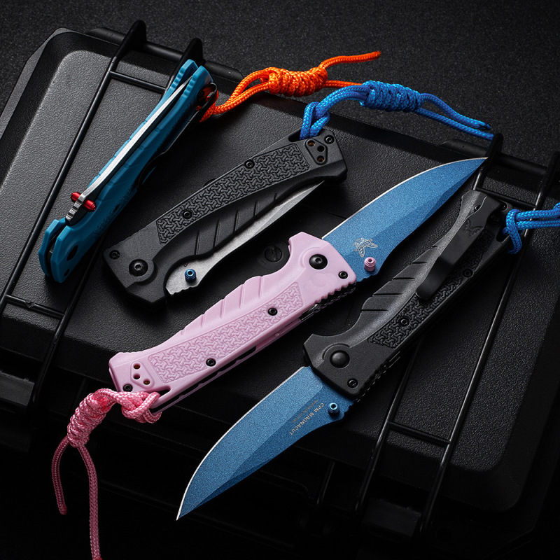 BM Water Adira Folding Knife 3.50" CPM-MagnaCut Stonewashed Drop Point Blade, Grivory Handles - 18060